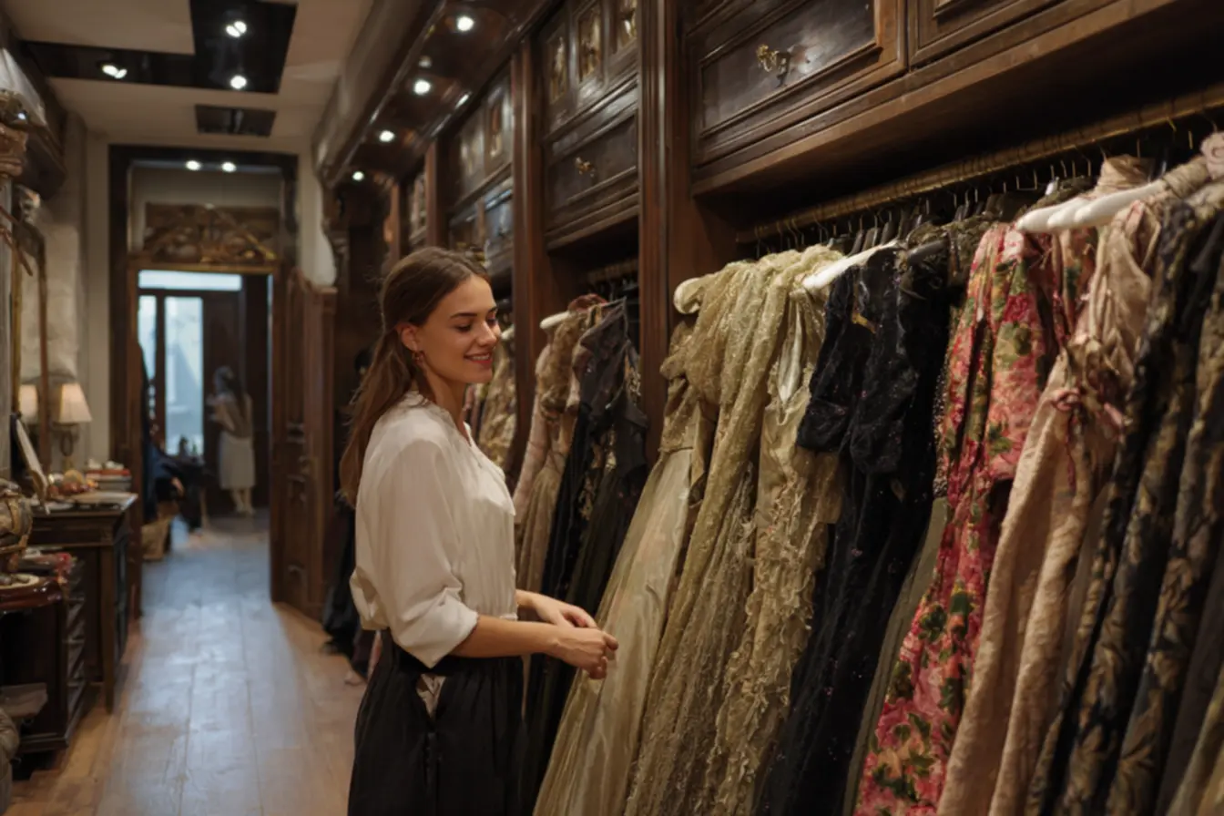 Exemplo de vestuário vintage: como abrir uma loja de aluguel de roupas de epoca