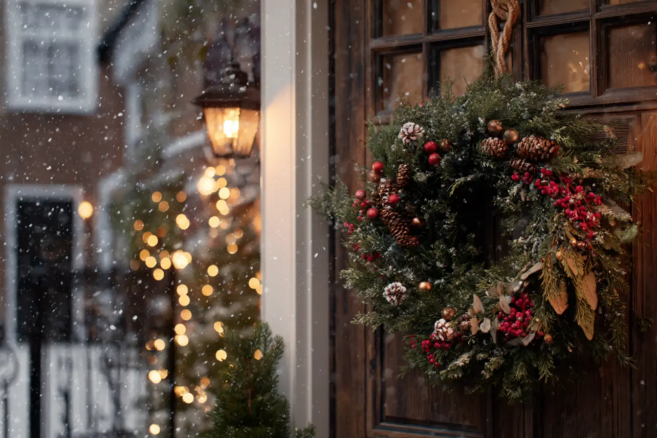 Como fazer guirlanda de natal para vender com tema minimalista