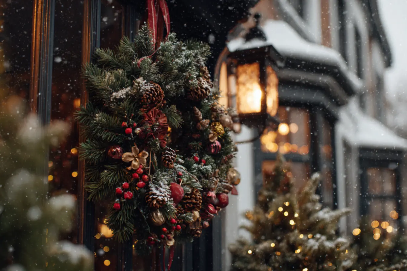 Guirlanda de natal pronta para venda