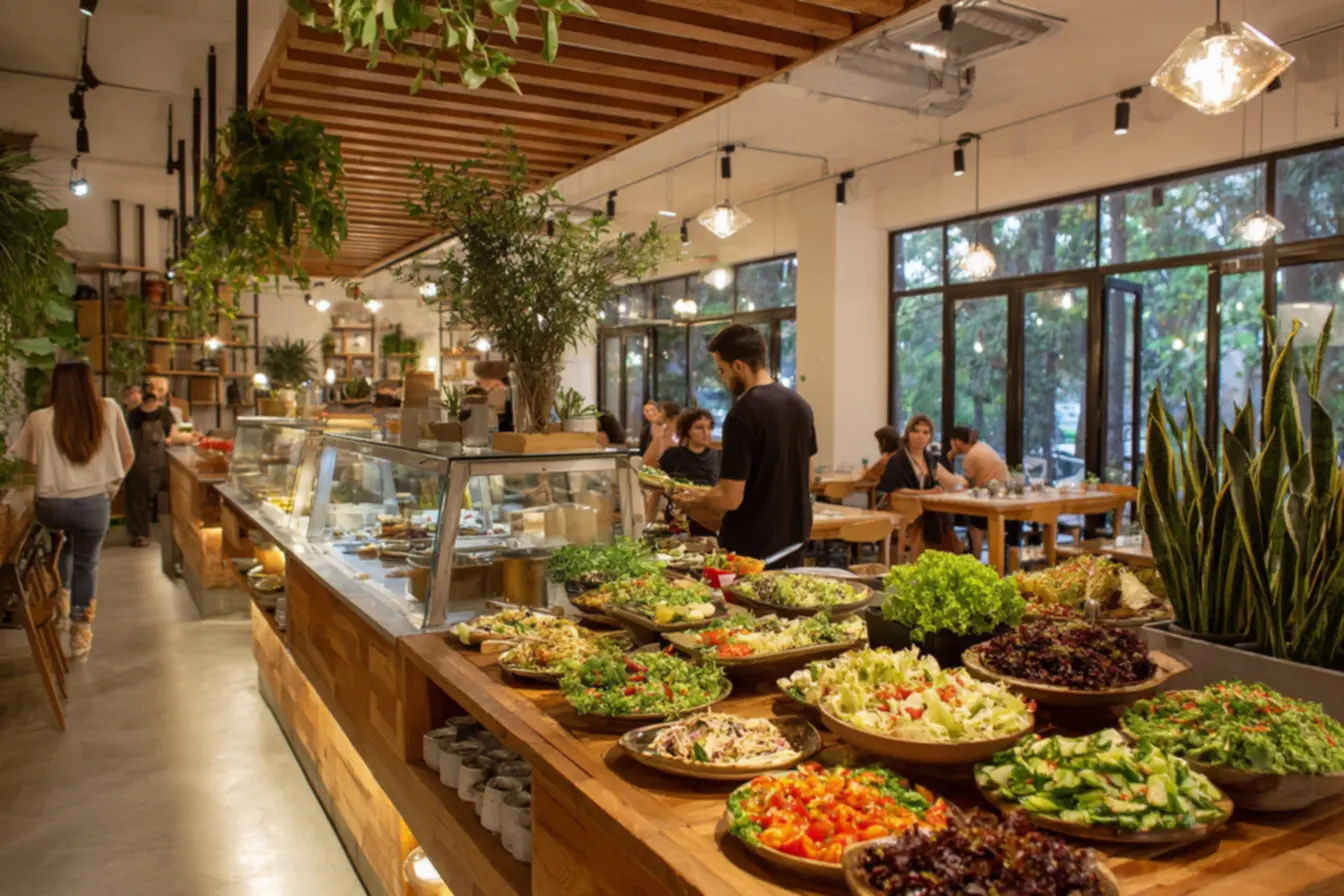 como montar um restaurante self service - equipe e serviços