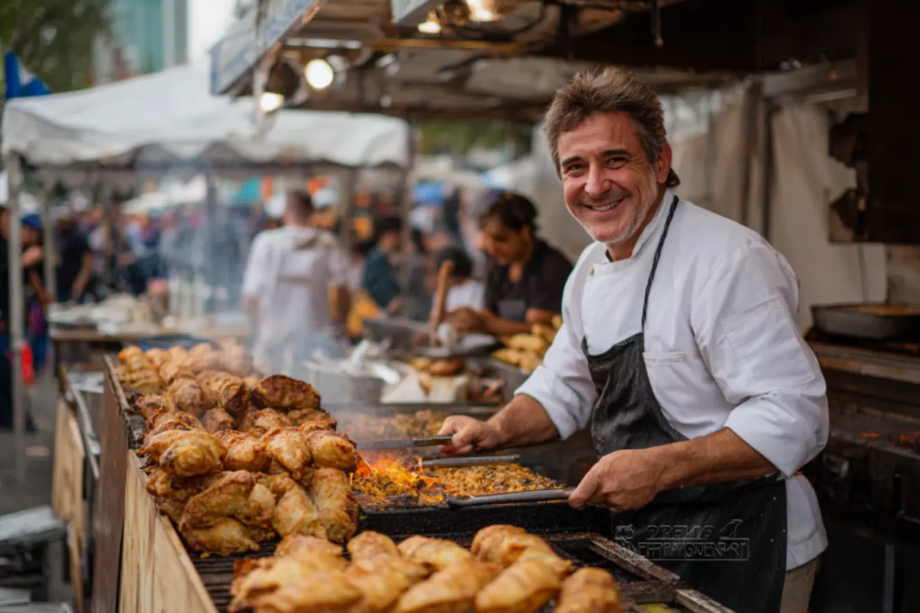 Pastéis com recheios variados, como vender pastel frito na hora