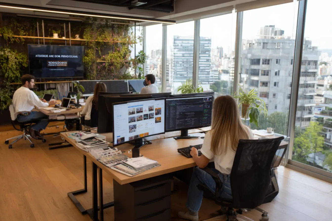 Imagem de um candidato com currículo.