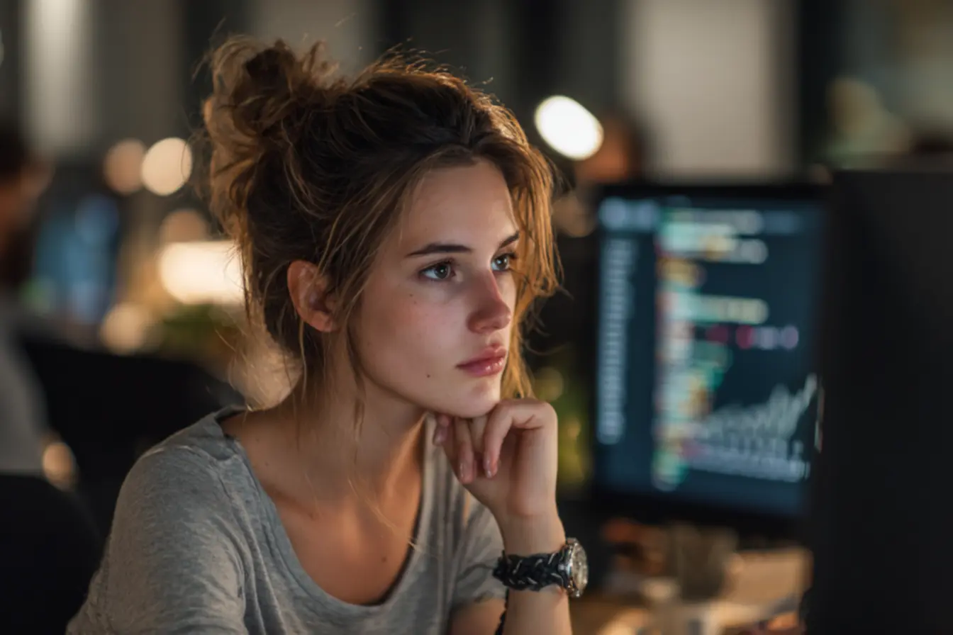 Candidatos estudando para concurso público