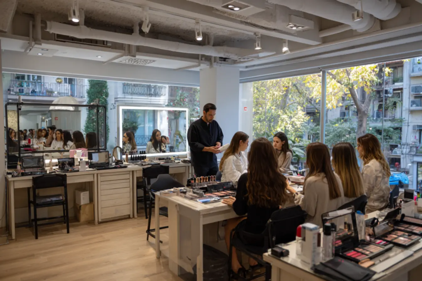 Prática de laboratório e formulações em cursos de cosmetologia