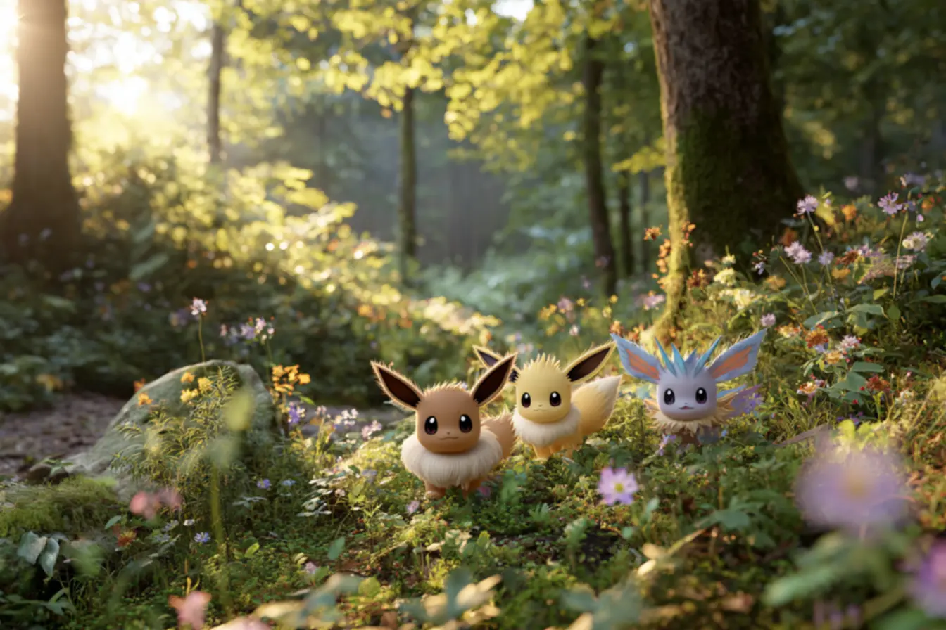 Evolucoes do eevee