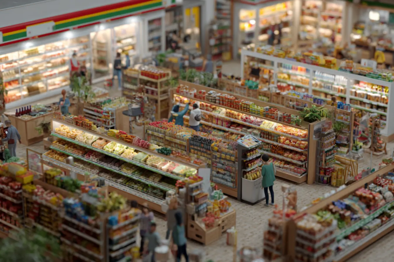 franquia mini mercado extra existe mesmo entenda como funciona o negocio imagem cliente comprando