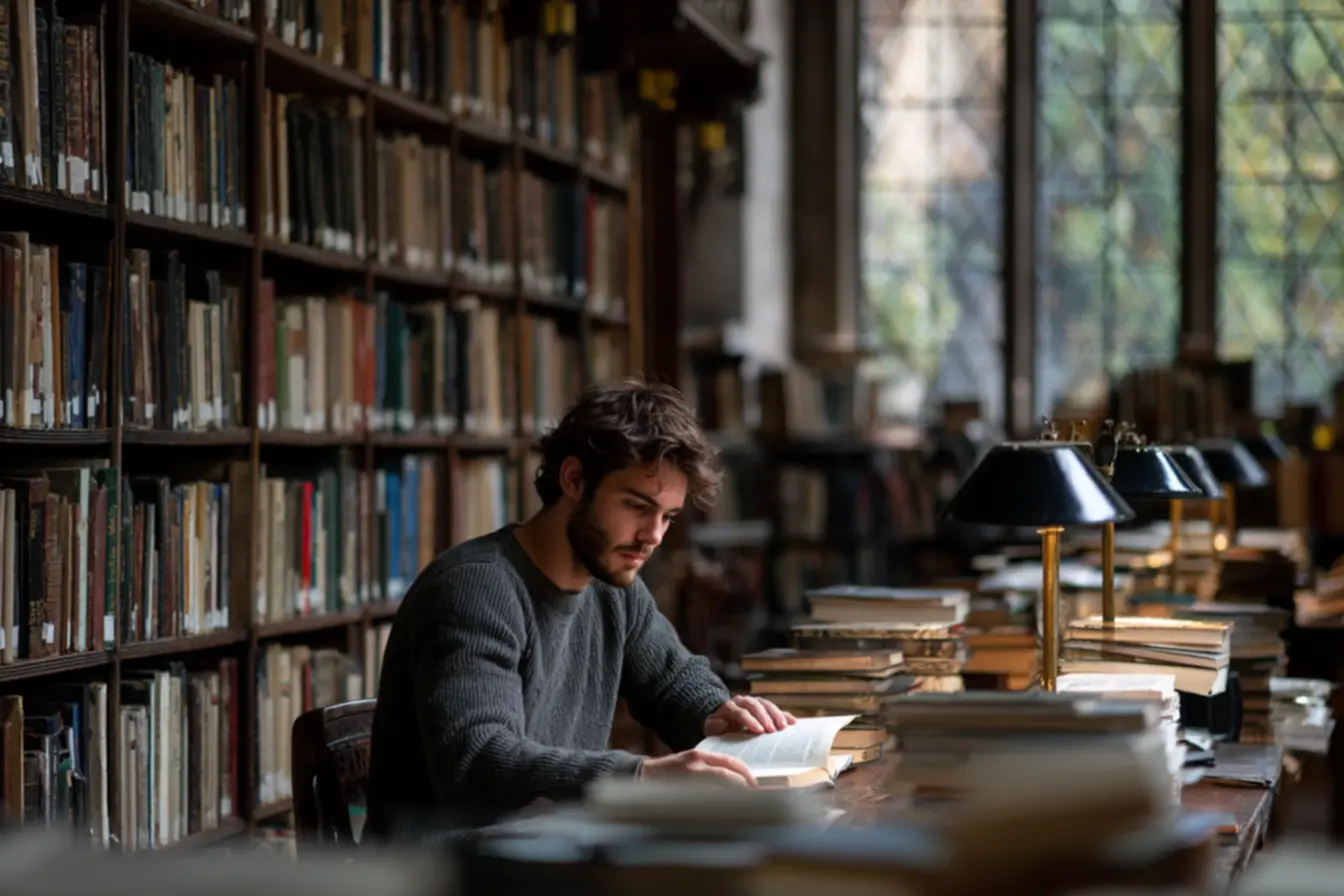 Imagem ilustrativa sobre melhores cursos de teologia com estudantes em aula