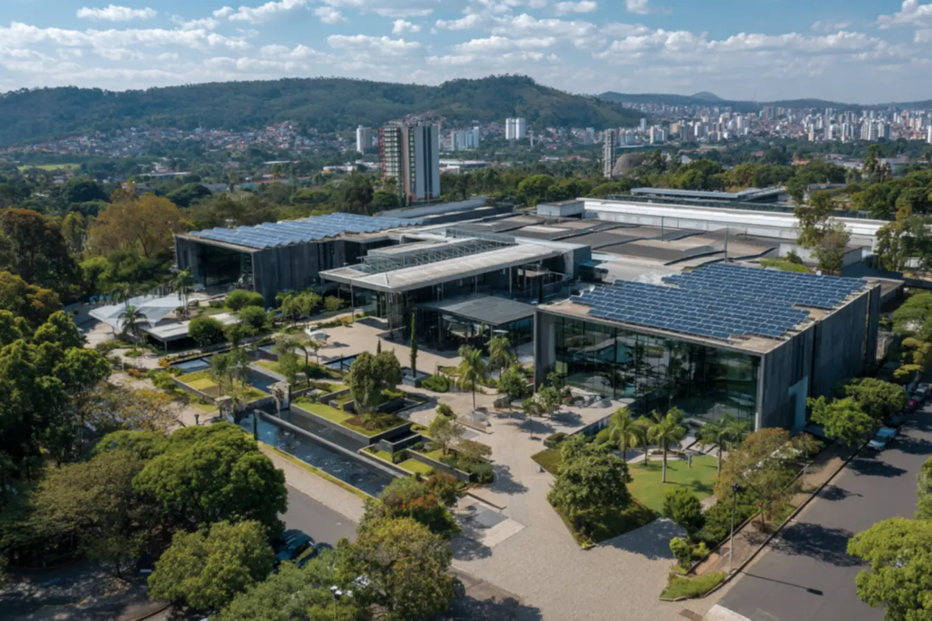 Área de tanques e tratamento mostrando onde fica a fabrica da coca cola no brasil