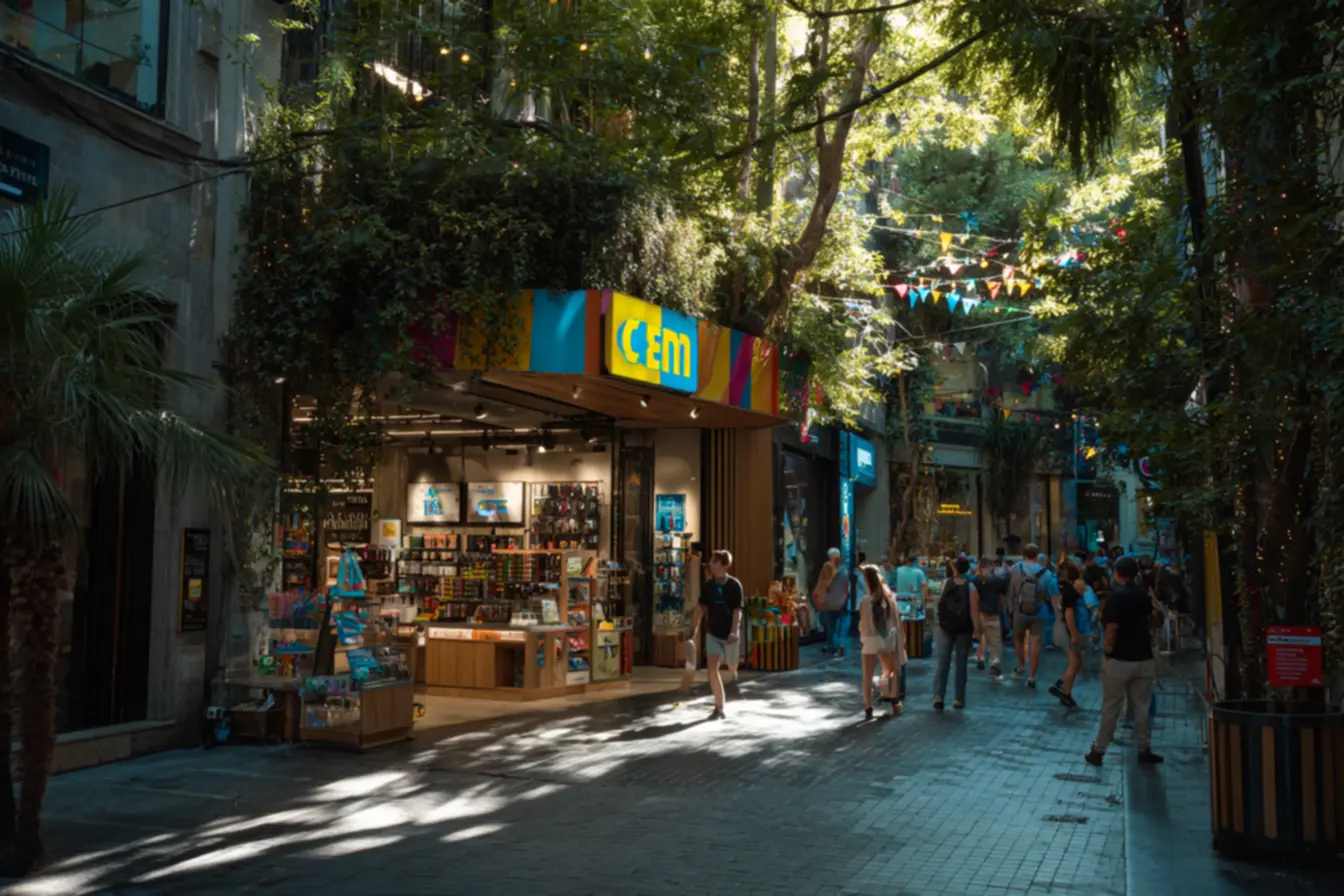 Visão interna de loja ilustrando quantas lojas cem tem no brasil e atendimento ao cliente