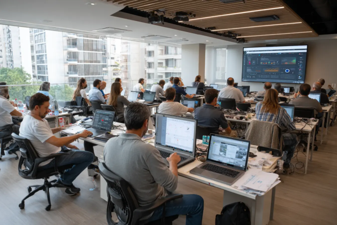 Fluxo de trabalho com unindo pdfs mostrando documentos organizados