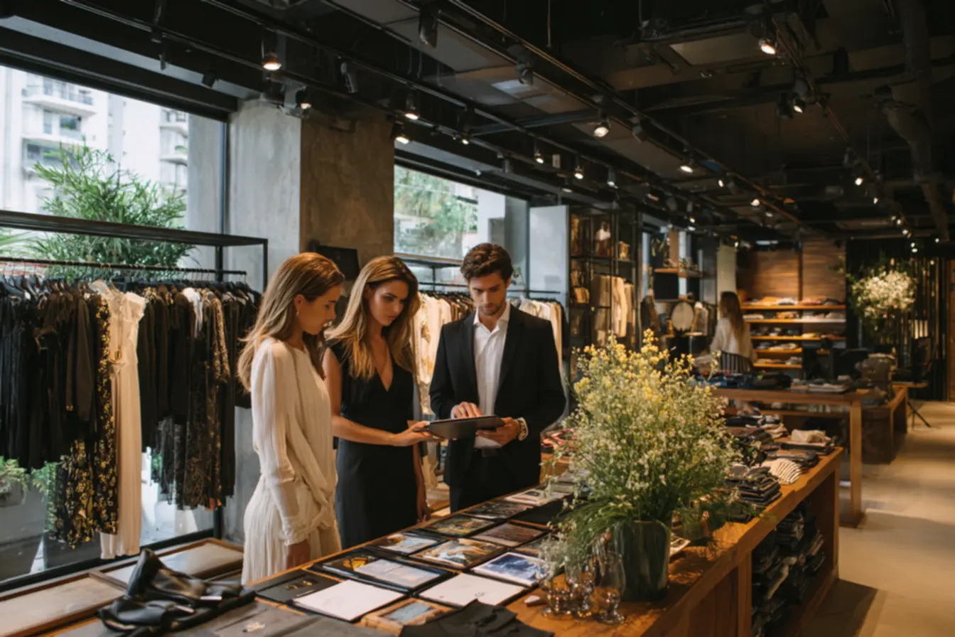 empresa de consultoria de moda ganhe dinheiro com as novidades - visual merchandising e curadoria